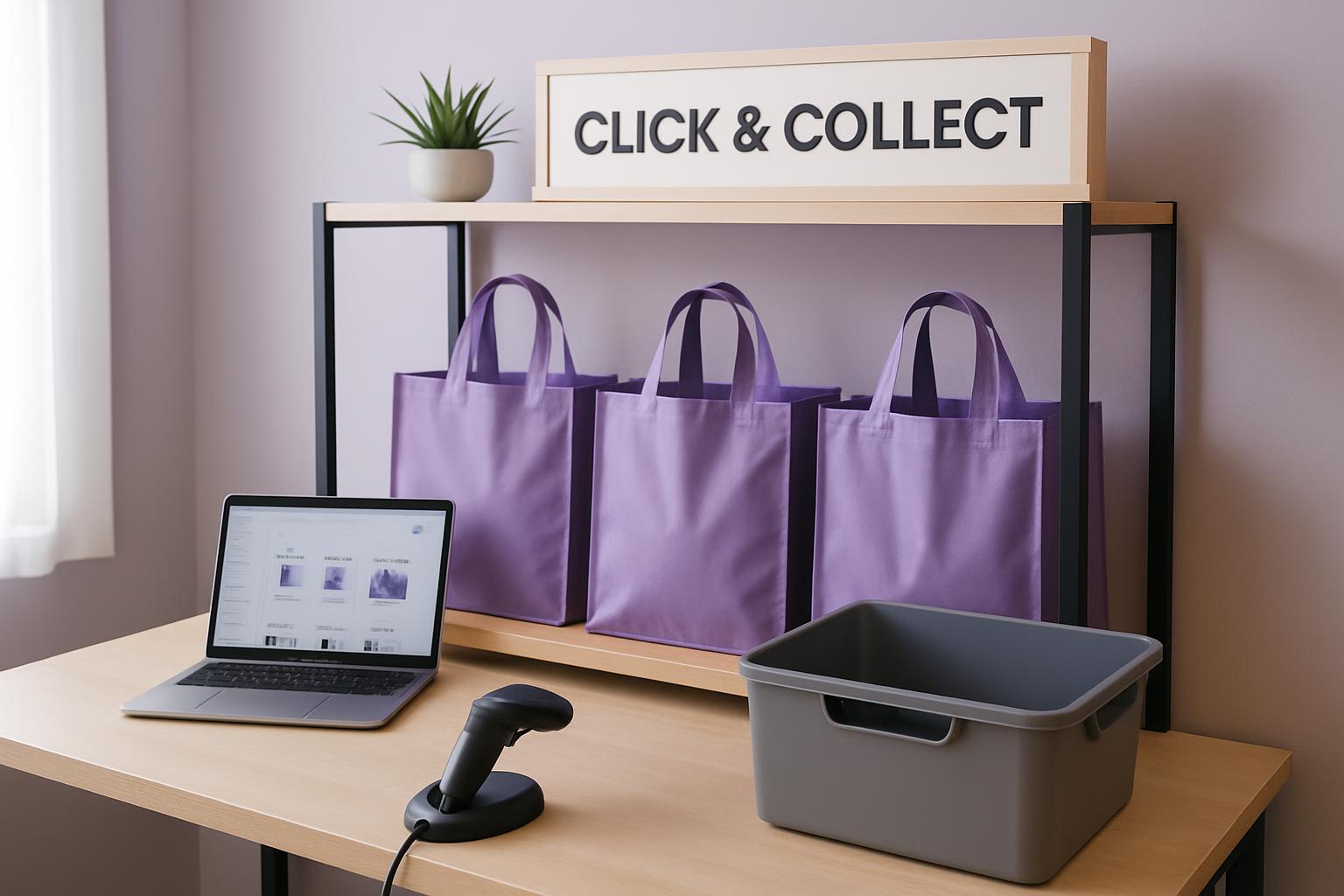 Click & collect desks